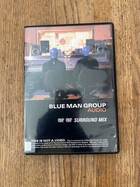 Blue Man Group Audio DVD Surround Mix 5.1 1999 Album Release Pre-Owned